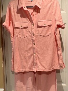 Melissa Odabash Terrycloth lounge set